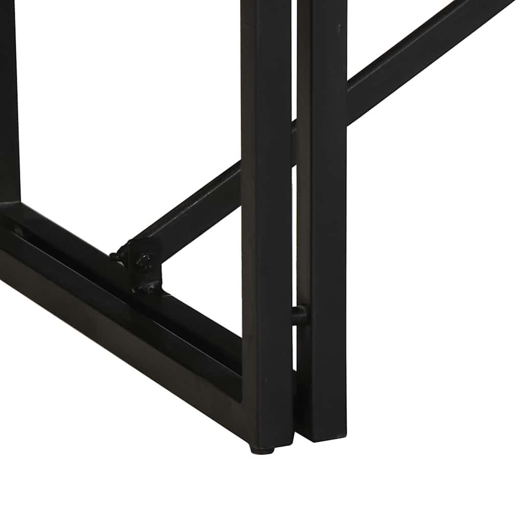 Soffbord Trä 80x40x35 cm massivt Trä akacia