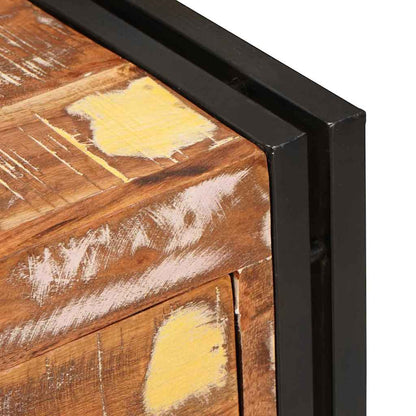 Byrå Trä med låda Brun 66 x 33 x 70 cm massivt återvunnet trä