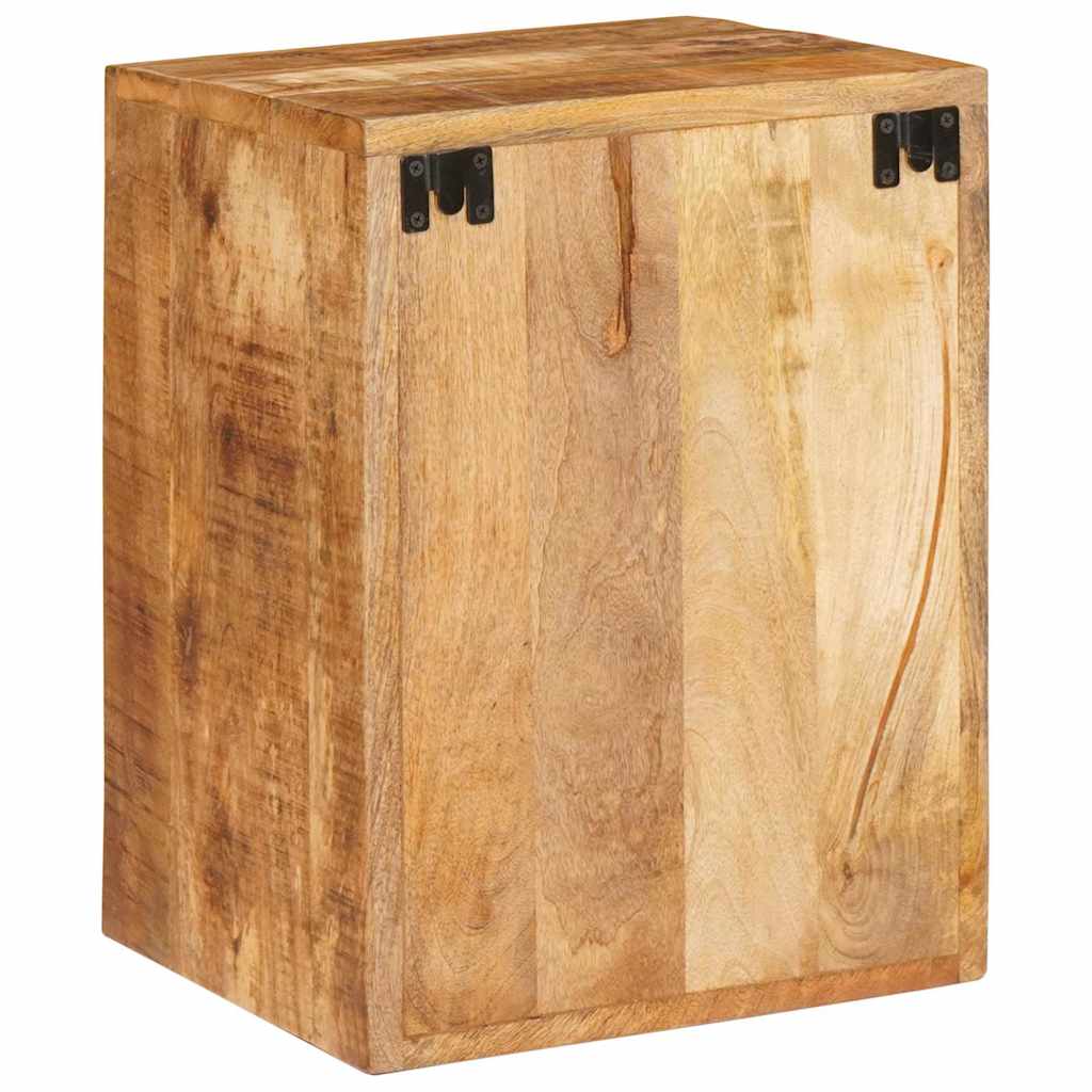 Sängbord Nattduksbord Brun 35 x 33 x 48 cm Massivt mangoträ