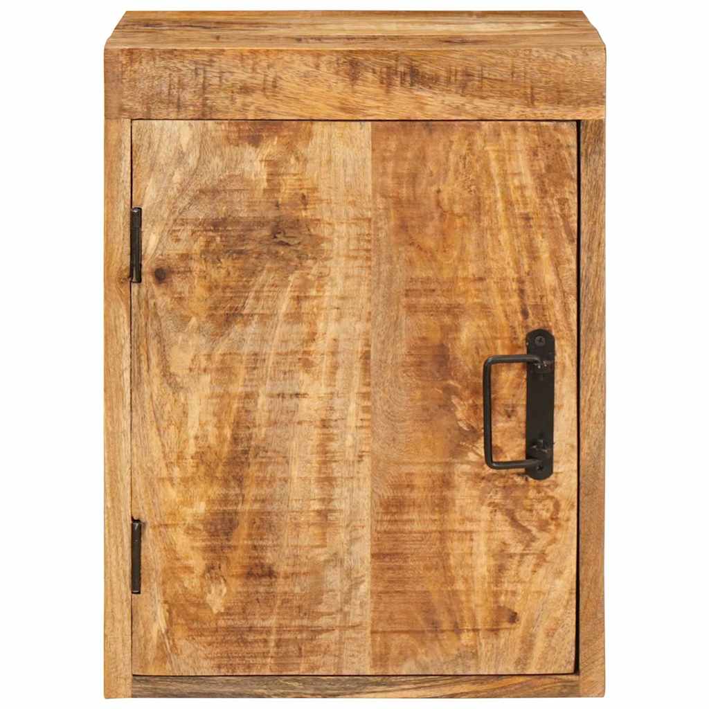 Sängbord Nattduksbord Brun 35 x 33 x 48 cm Massivt mangoträ
