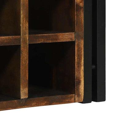 Vinställ 46 x 35 x 27.5 cm Massivt återvunnet trä