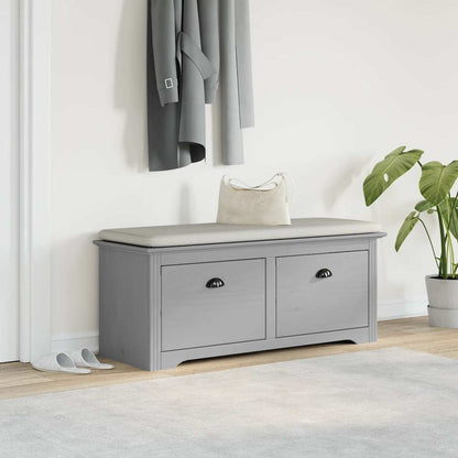 Hallbänk BODO Grå 114x40x45 cm