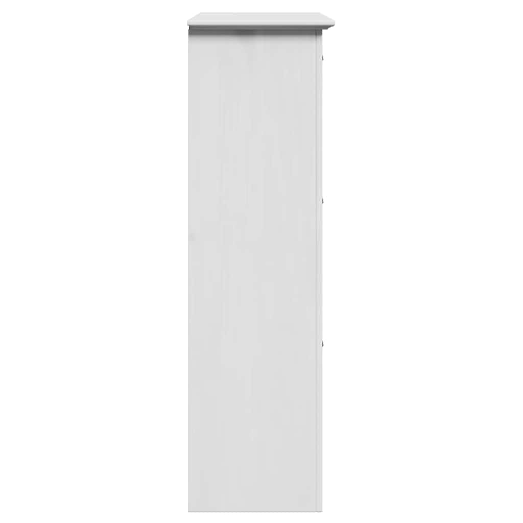 Skoställ Vit Skohylla BODO 80x35x118 cm