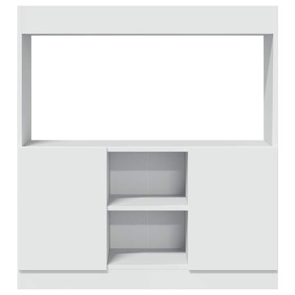 Skåp Vit 92x33x100 cm