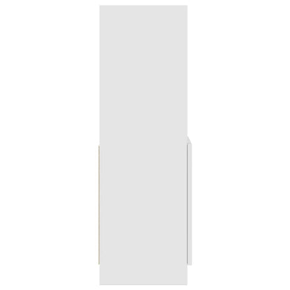 Skåp Vit 92x33x100 cm