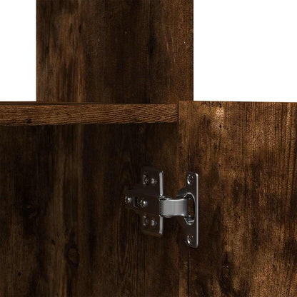 Skåp Rökfärgad Ek 92x33x100 cm