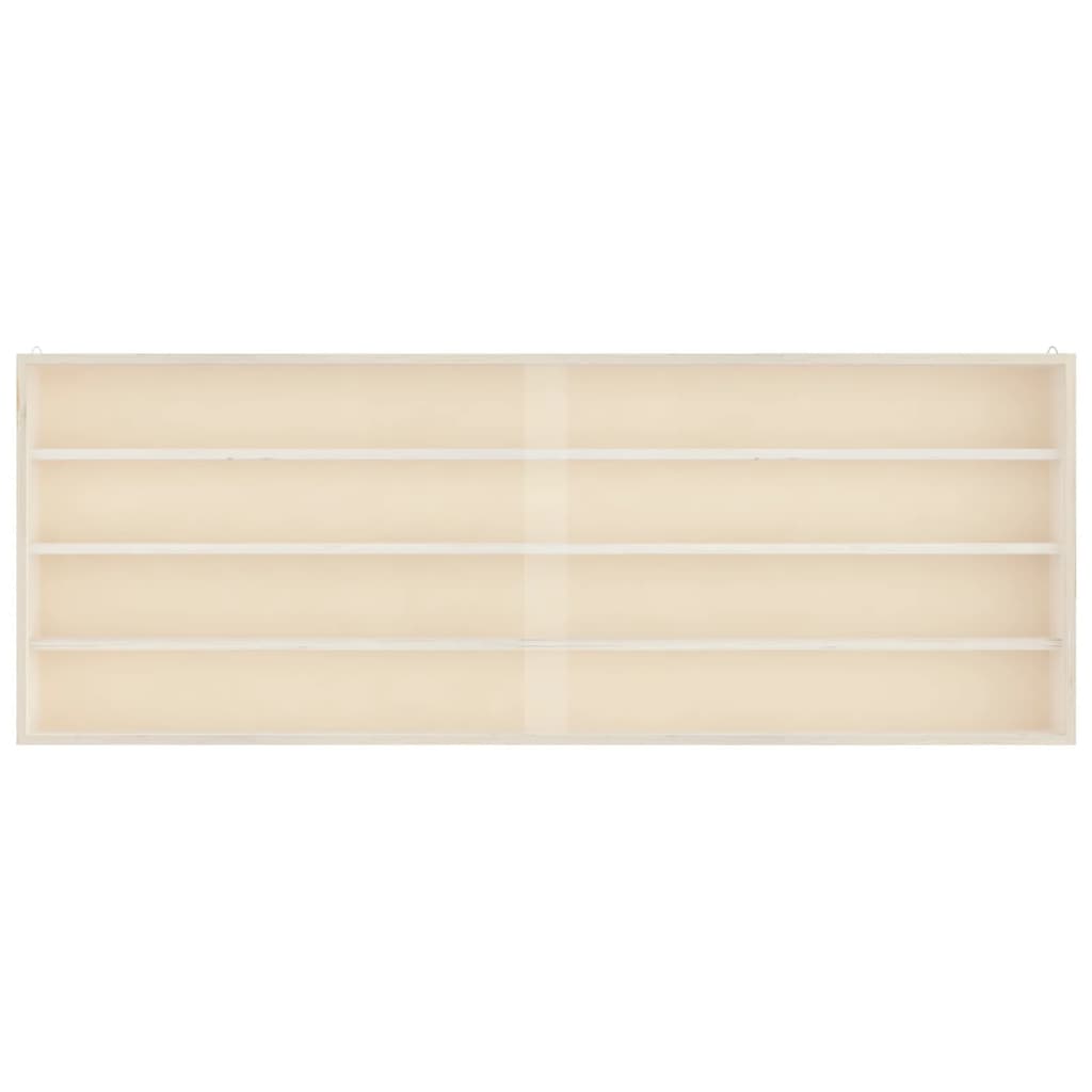 Vägghylla Samlarmonter i Trä med dörrar 100x8,5x37 cm