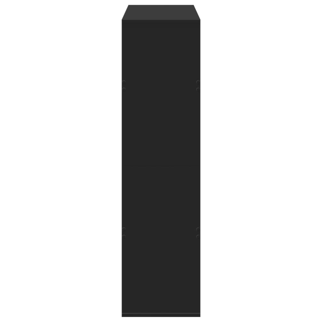 Bokhylla Svart 100x33x125,5 cm
