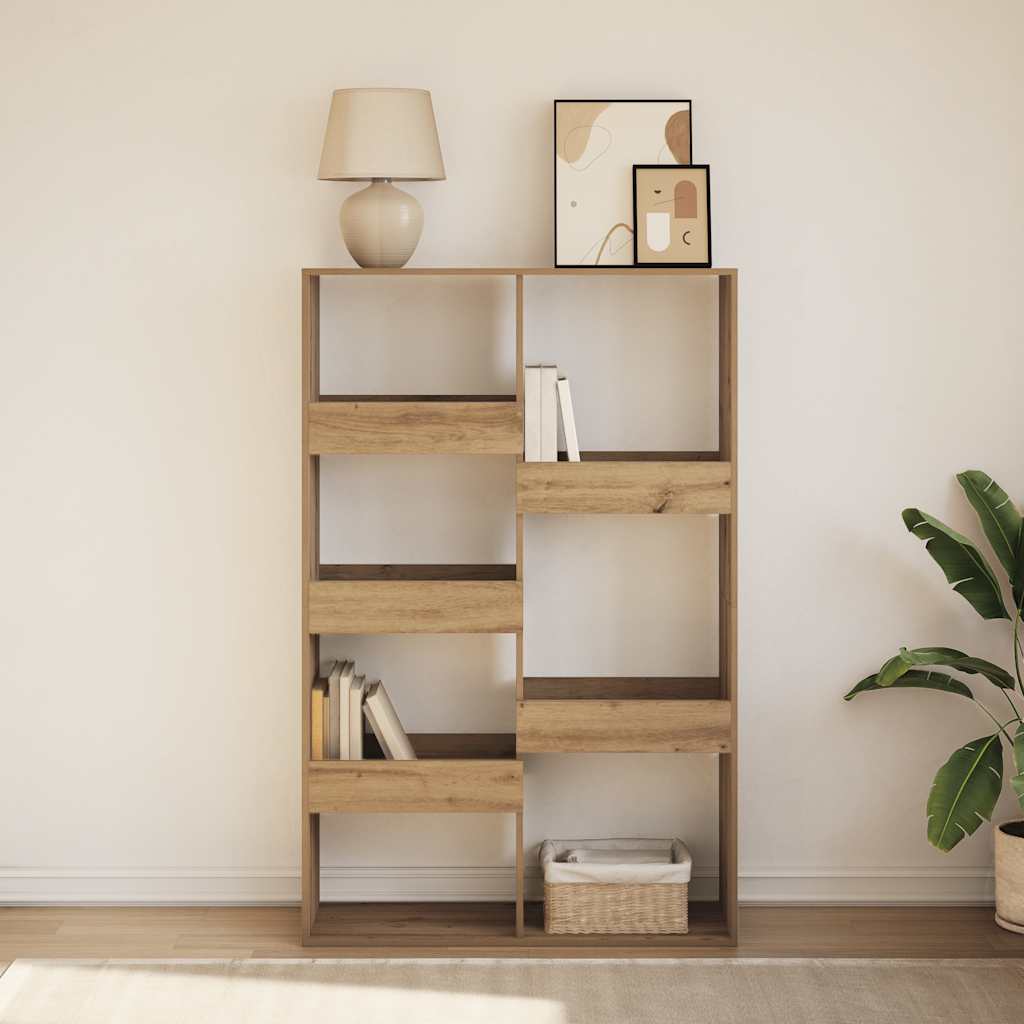 Bokhylla Artisan Ek 100x33x155,5 cm