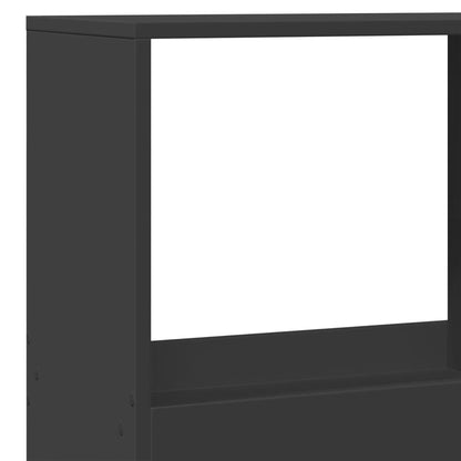 Bokhylla Svart 100x33x175 cm