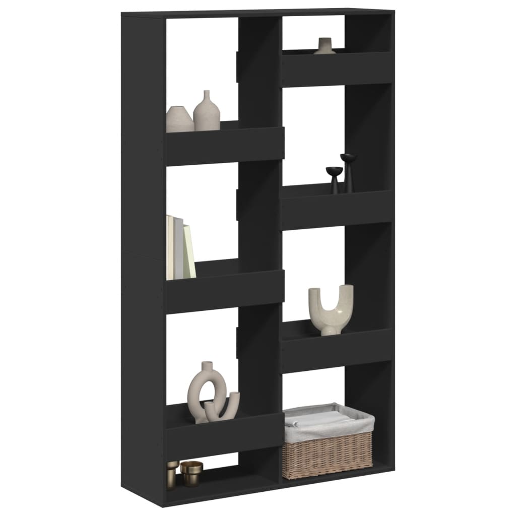 Bokhylla Svart 100x33x175 cm