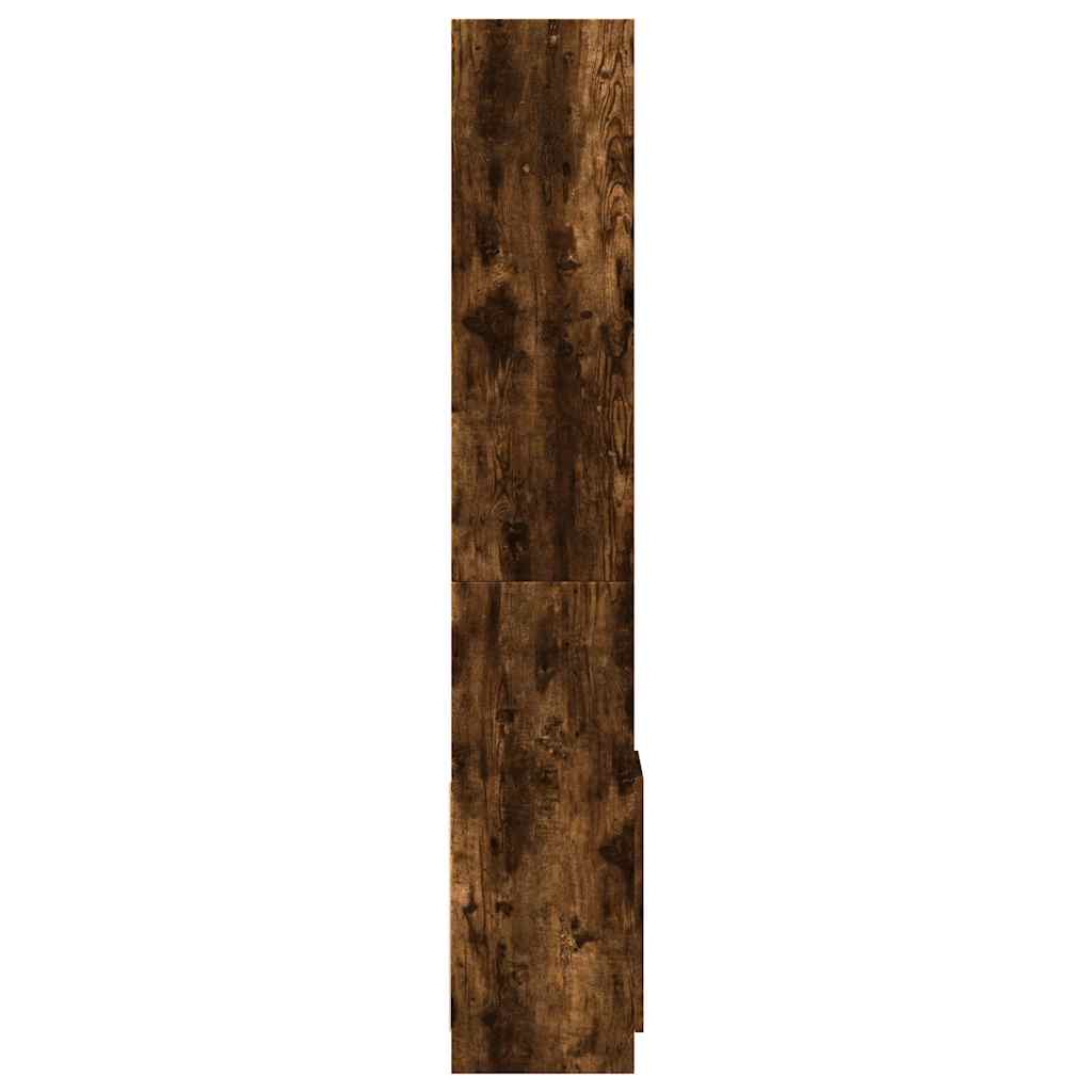 Skåp Rökfärgad Ek 92x33x180 cm