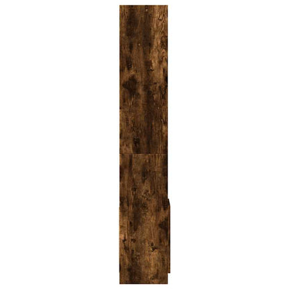 Skåp Rökfärgad Ek 92x33x180 cm