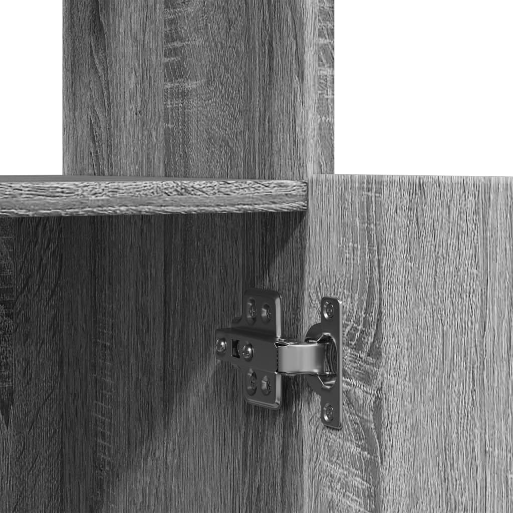 Skåp Sonoma Grå 92x33x180 cm