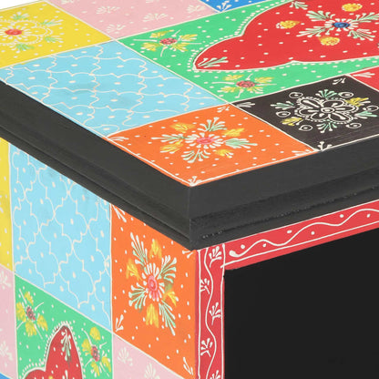 TV-Möbel Trä TV-bänk i flera färger 80x35x50 cm av massivt mangoträd