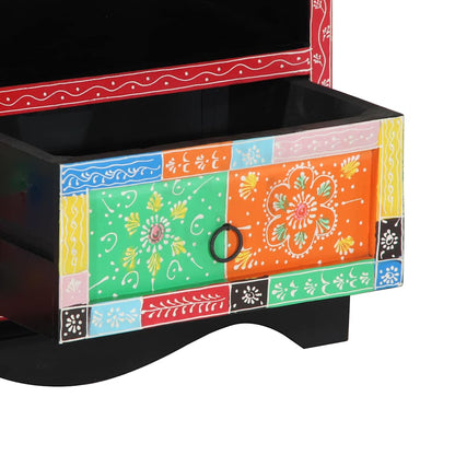 TV-Möbel Trä TV-bänk i flera färger 80x35x50 cm av massivt mangoträd