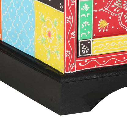 TV-Möbel Trä TV-bänk i flera färger 80x35x50 cm av massivt mangoträd