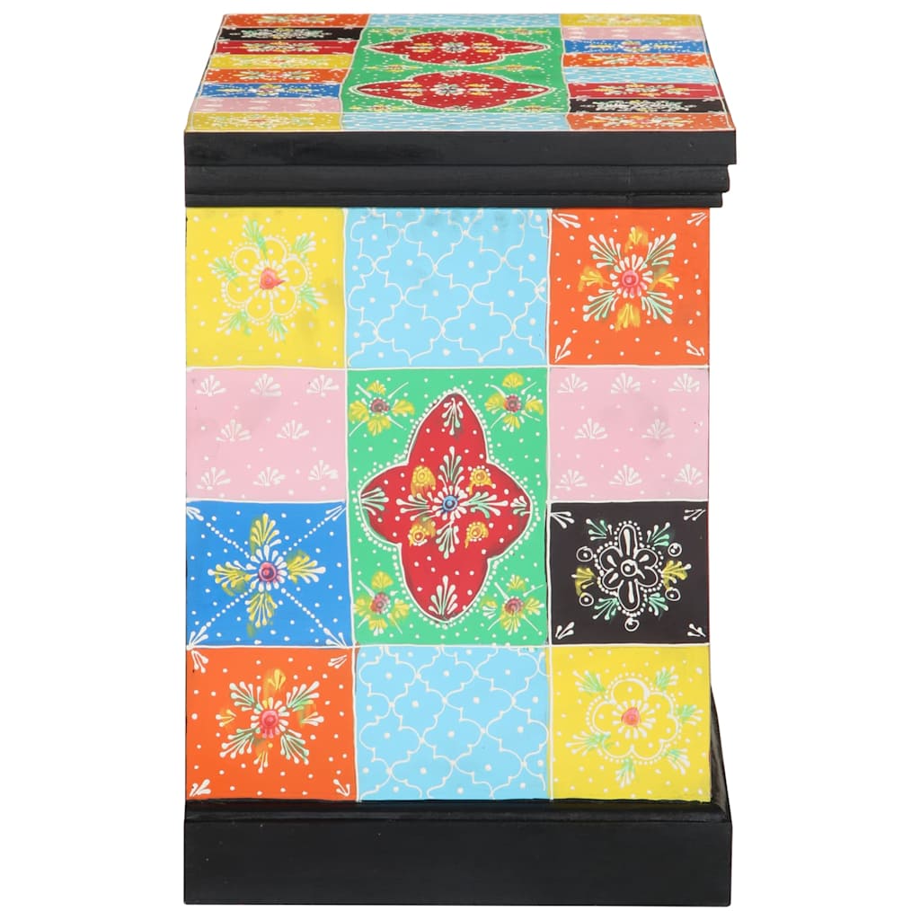 TV-Möbel Trä TV-bänk i flera färger 80x35x50 cm av massivt mangoträd