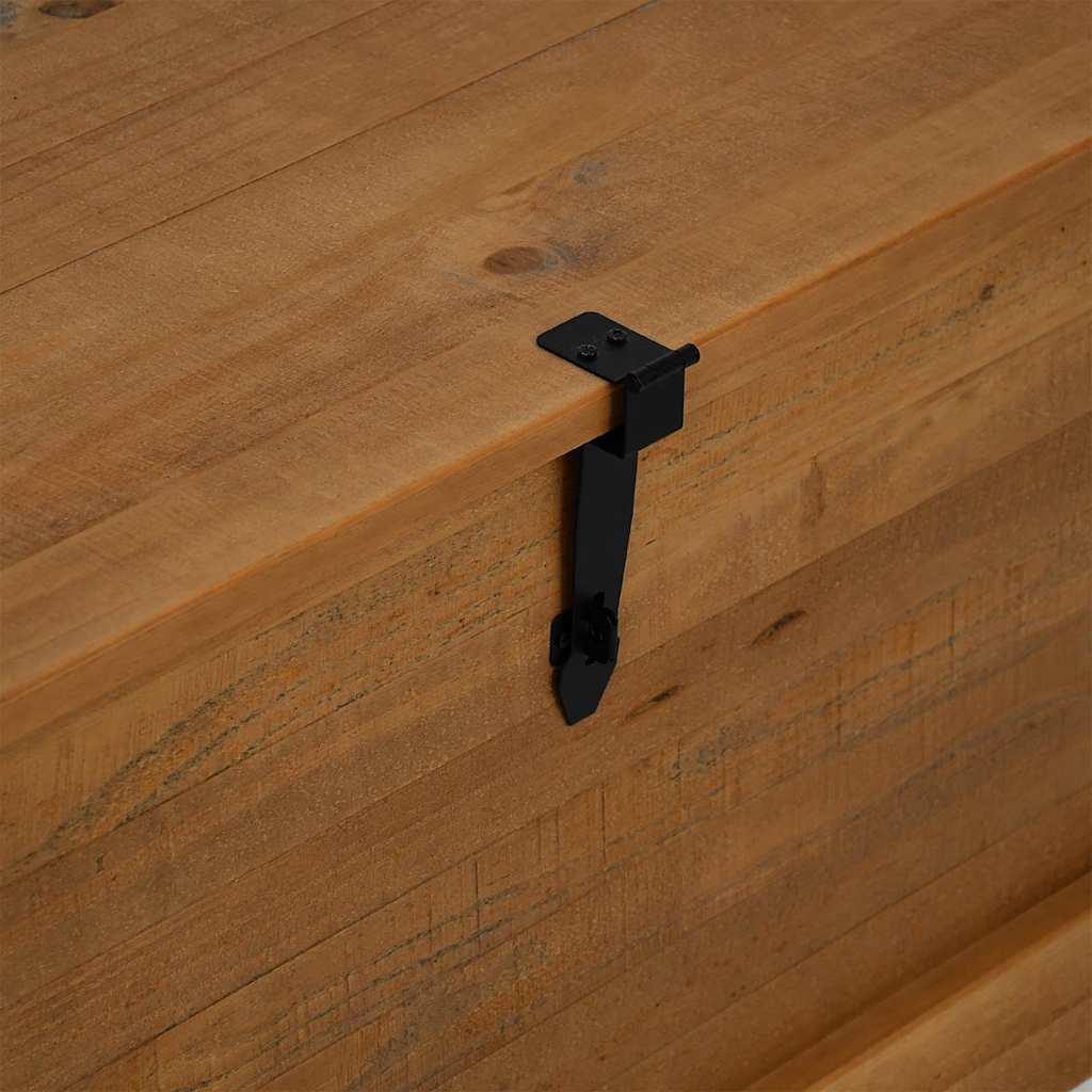 Förvaringskista HALDEN 91x91x47 cm massiv Trä furu