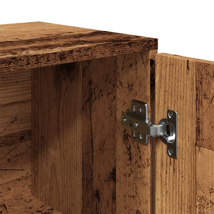 Skänk Åldrat Trä 88x30x64 cm