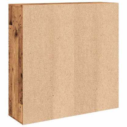 Bokhylla Åldrat Trä 98x29x97,5 cm
