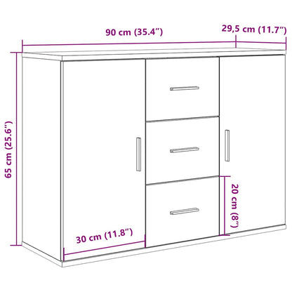 Skänk Artisan Ek 90x29,5x65 cm