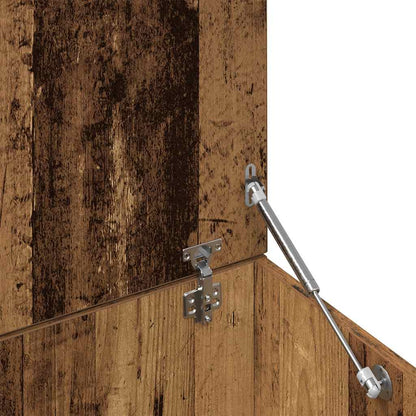 Soffbord Åldrat Trä 150x50x35 cm