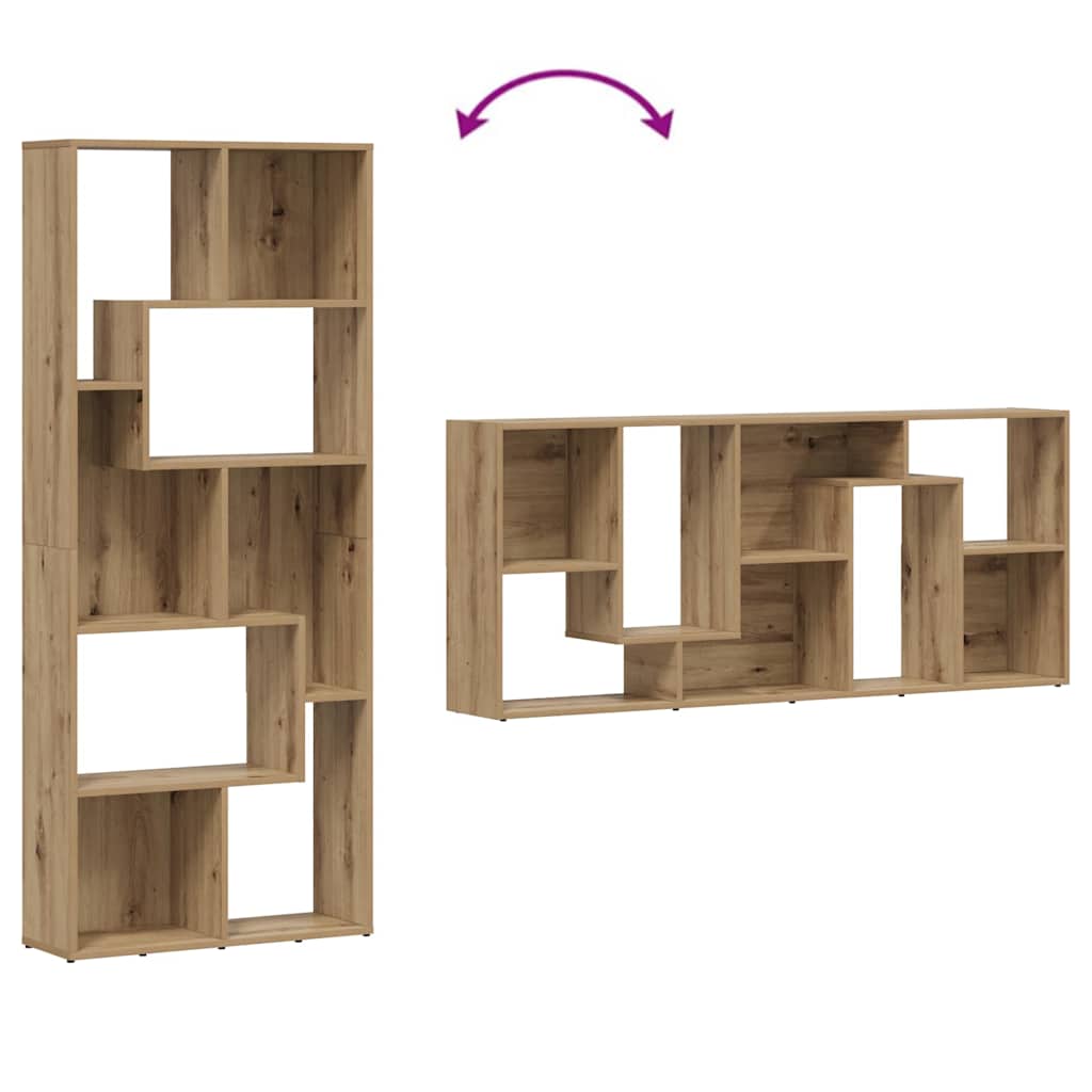 Bokhylla Artisan Ek 67x24x161 cm