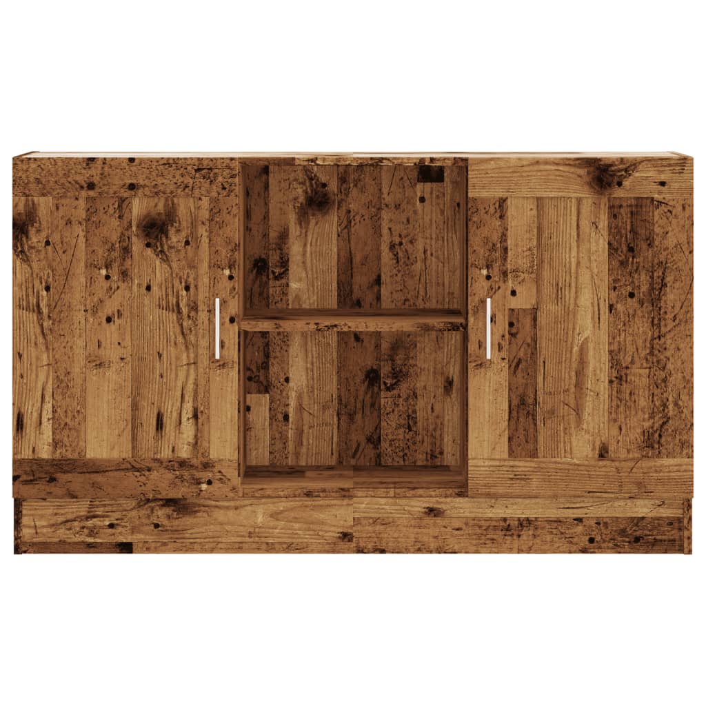 Skänk Åldrat Trä 120x30,5x70 cm