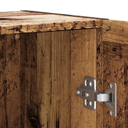 Skänk Åldrat Trä 120x30,5x70 cm