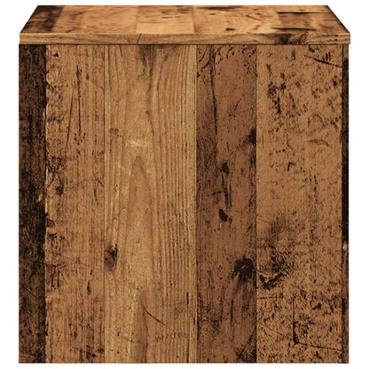 Sidobord Åldrat Trä 3 st