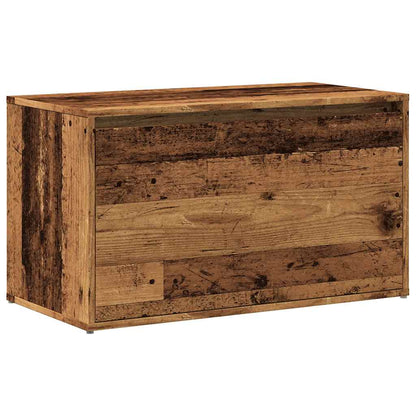 Hallbänk gammalt Trä 80x40x45 cm spånskiva