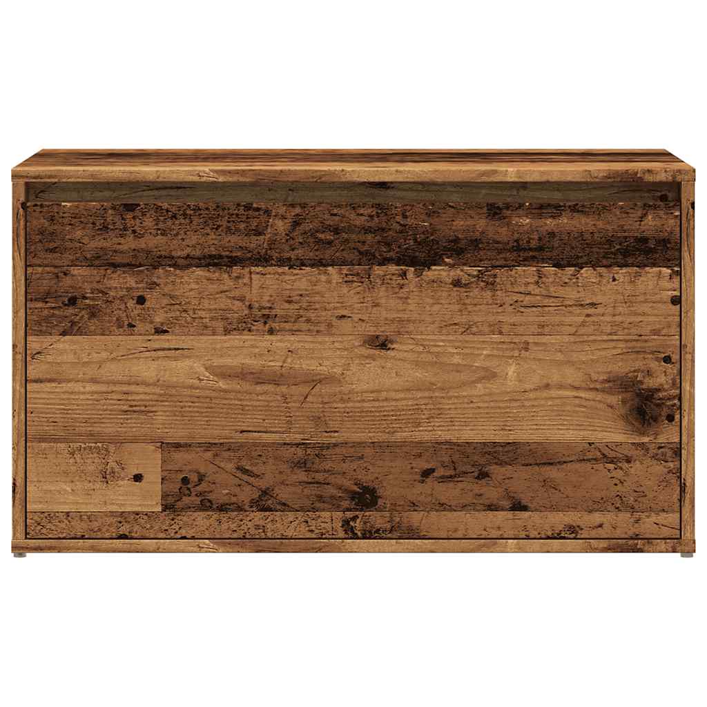 Hallbänk gammalt Trä 80x40x45 cm spånskiva