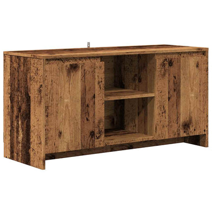 TV-Möbel Äldrat Trä TV-Bänk 102x37,5x52,5 cm
