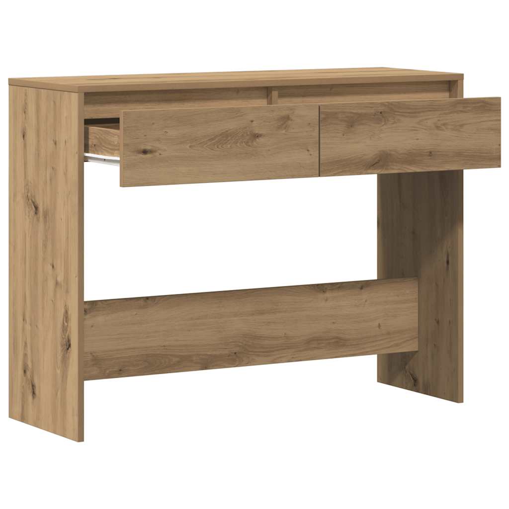 Avlastningsbord artisan ek 100x35x76,5 cm konstruerat trä