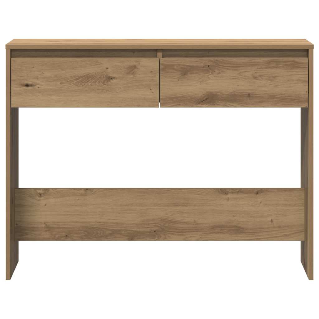 Avlastningsbord artisan ek 100x35x76,5 cm konstruerat trä