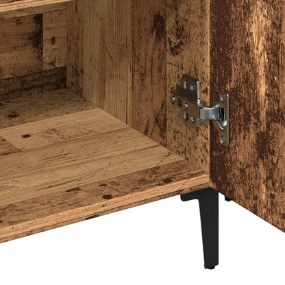 Skänk Åldrat Trä 100x36x60 cm