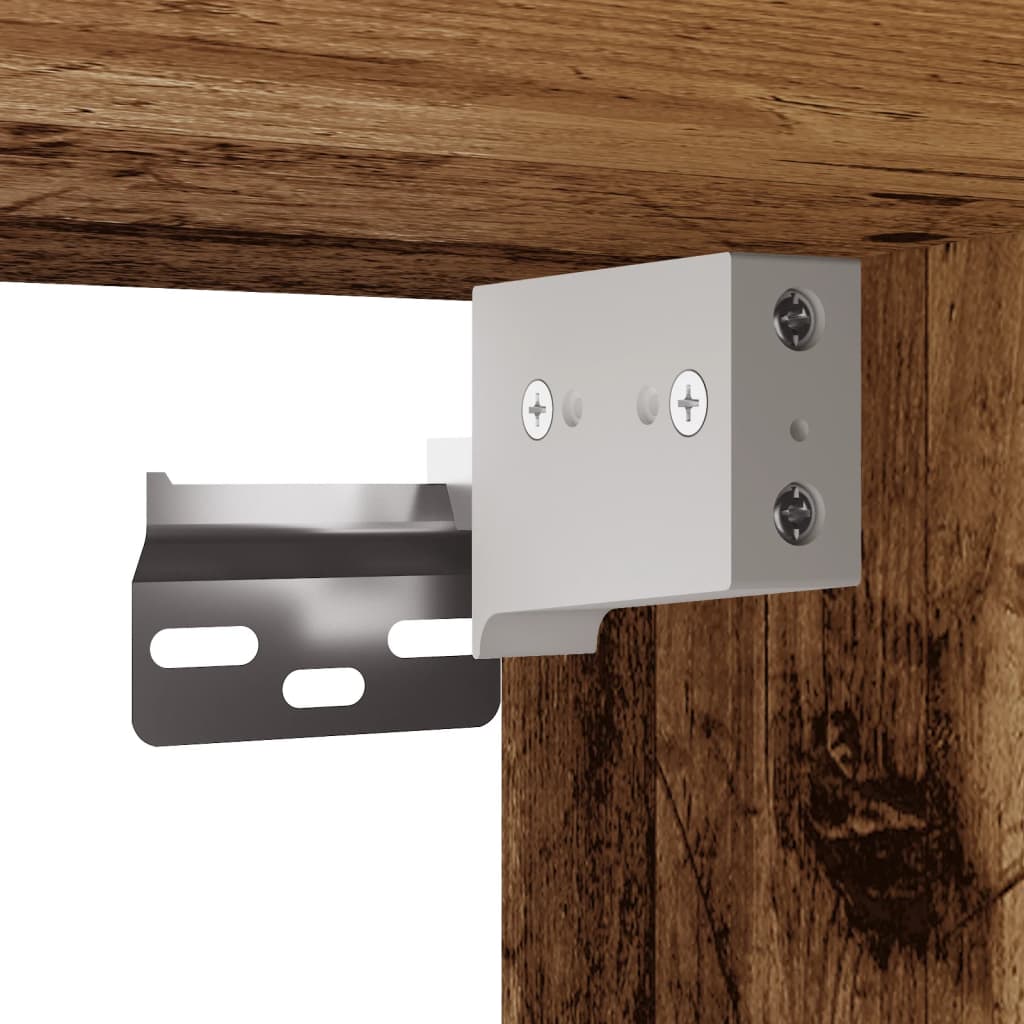 Väggskåp Åldrat Trä 69,5x34x90 cm