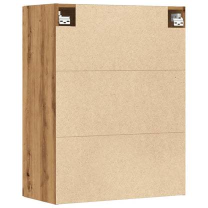 Väggskåp Brun Ek 69,5x34x90 cm