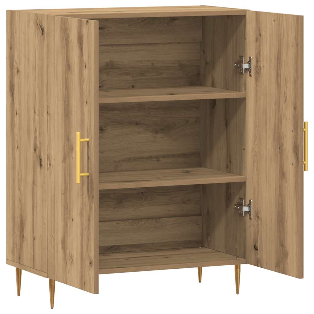 Skänk artisan ek 69,5x34x90 cm konstruerat trä