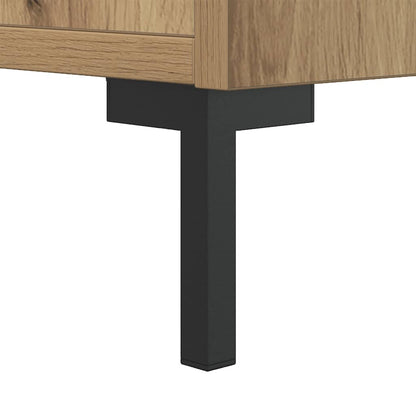 Skänk artisan ek 69,5x34x90 cm konstruerat trä