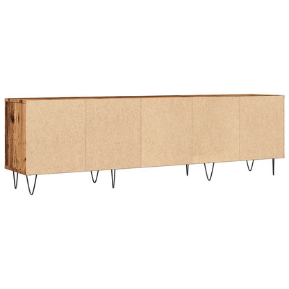 TV-Möbel Åldrat Trä TV-Bänk 150x30x44,5 cm