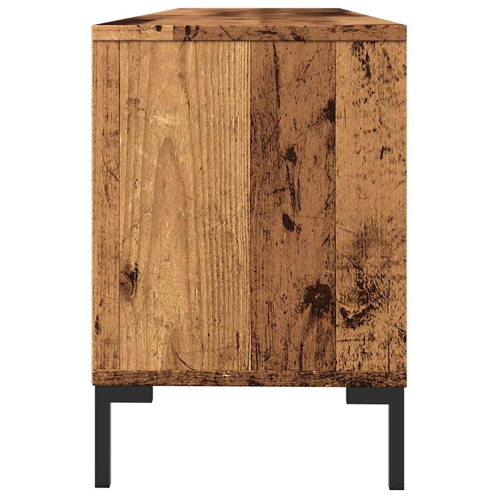 TV-Möbel Åldrat Trä TV-Bänk 150x30x44,5 cm