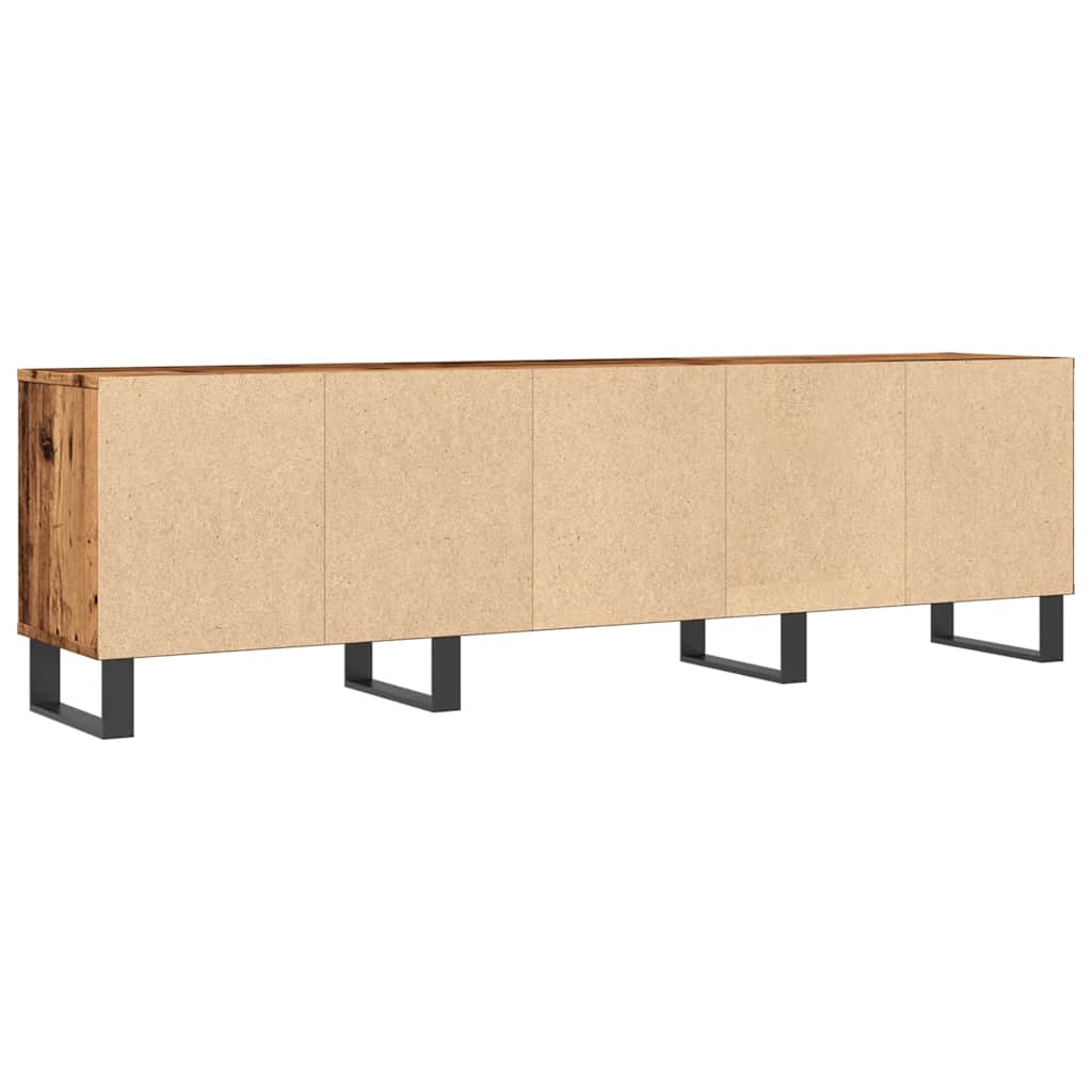 TV-Möbel Åldrat Trä TV-Bänk 150x30x44,5 cm