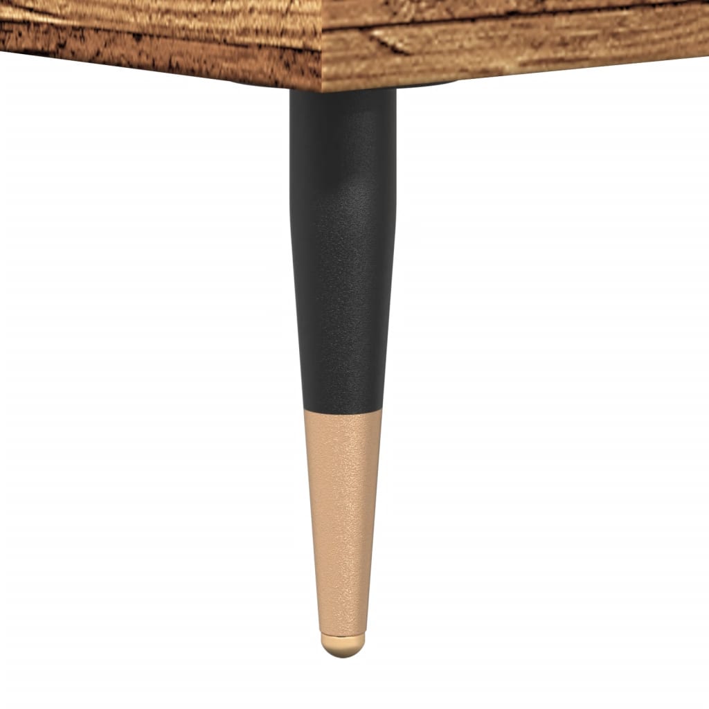 Skänk Åldrat Trä 100x36x60 cm