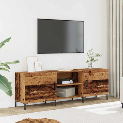 TV-Möbel Åldrat Trä TV-Bänk 150x30x50 cm