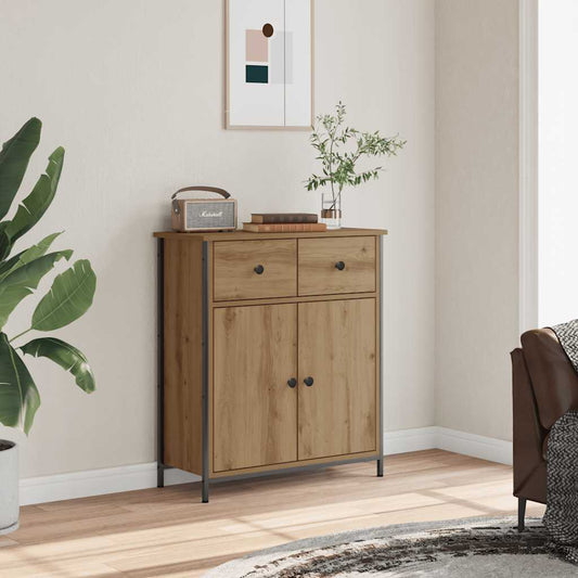 Skänk artisan ek 70x30x80 cm konstruerat trä