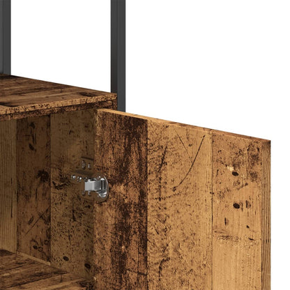 Skänk Åldrat Trä 70x30x80 cm