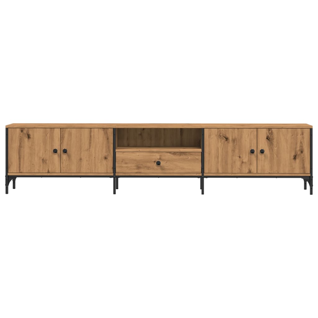 TV-Möbel Artisan Ek TV-Bänk med låda 200x25x44 cm