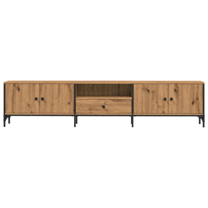 TV-Möbel Artisan Ek TV-Bänk med låda 200x25x44 cm
